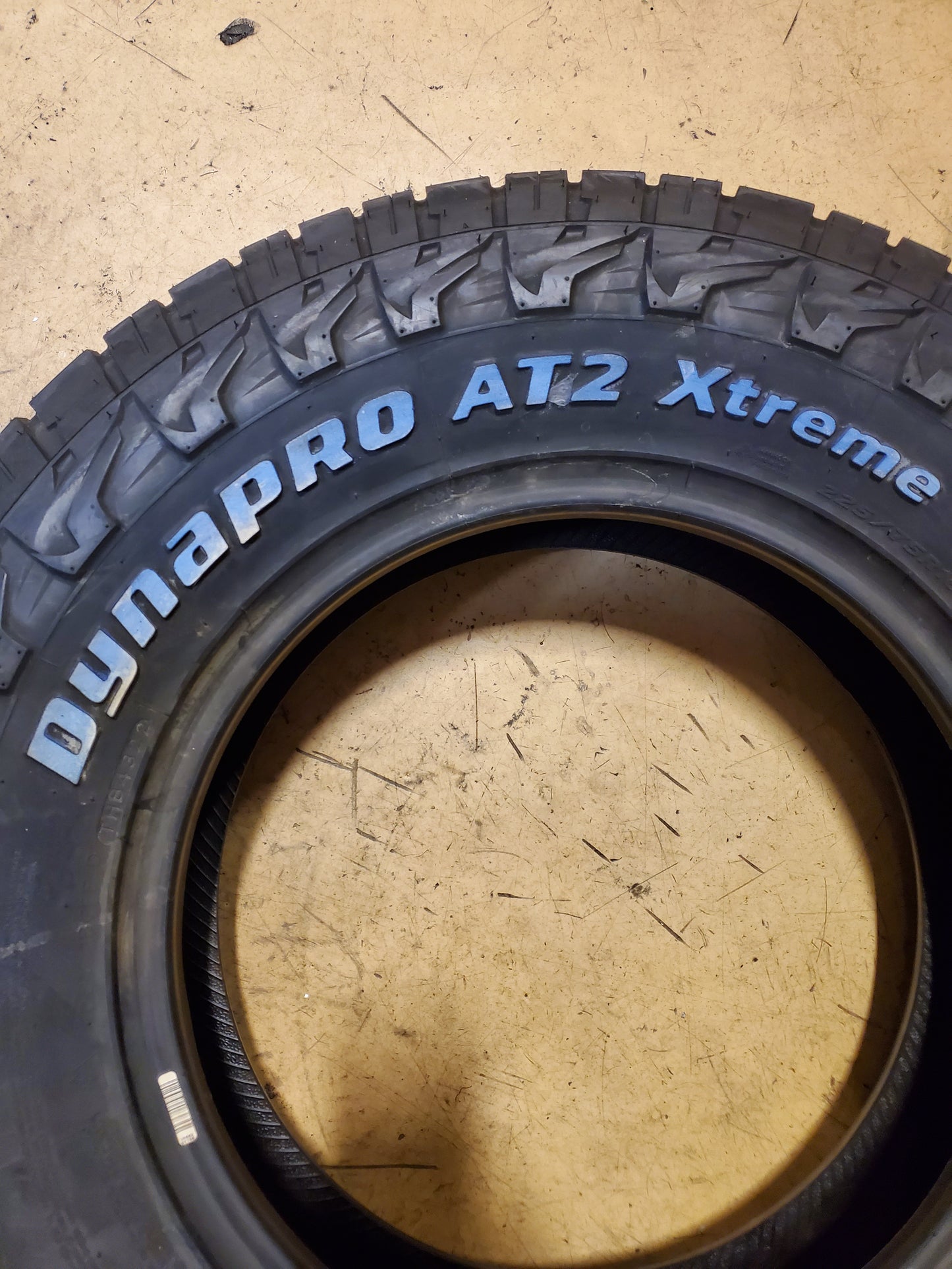 HANKOOK DYNAPRO AT2 XTREME RWL P 225 75 16 108T XL ALL TERRAIN TIRE 1029798