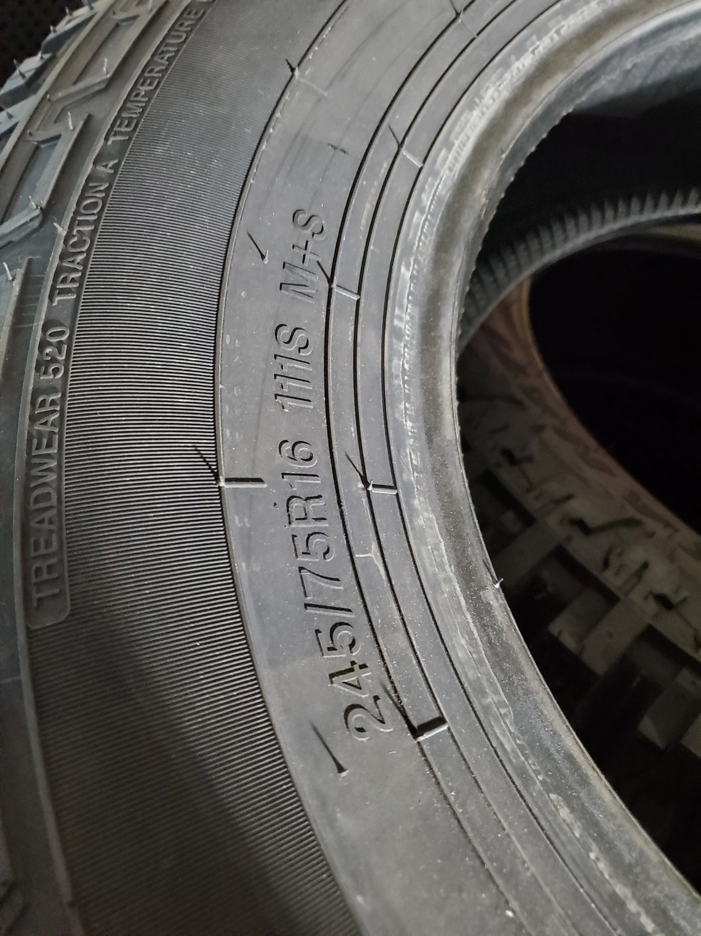 2 TRAVELSTAR ECOPATH A/T BSW P 245 75 16 111S  ALL TERRAIN TIRE LLSUV015