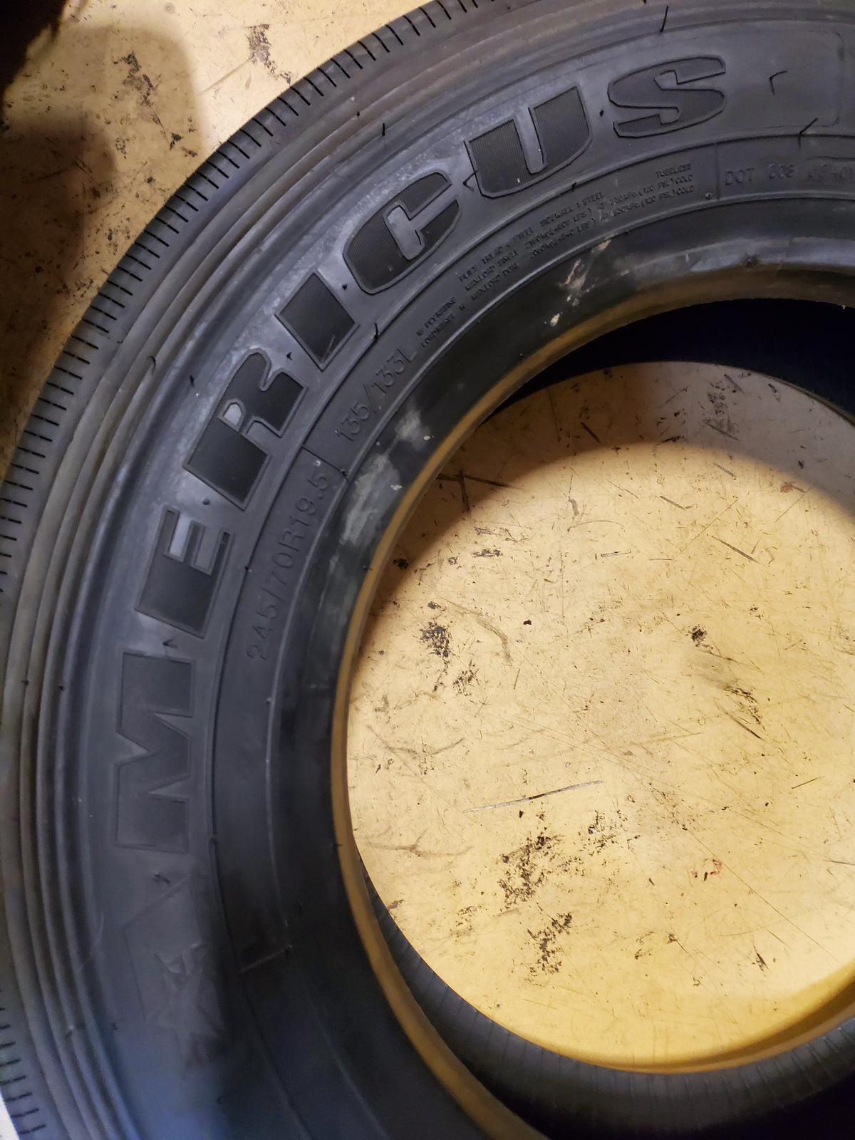 AMERICUS AP2000 BSW  245 70 19.5 135/133L 16PLY ALL POSITION TIRE AMD9007