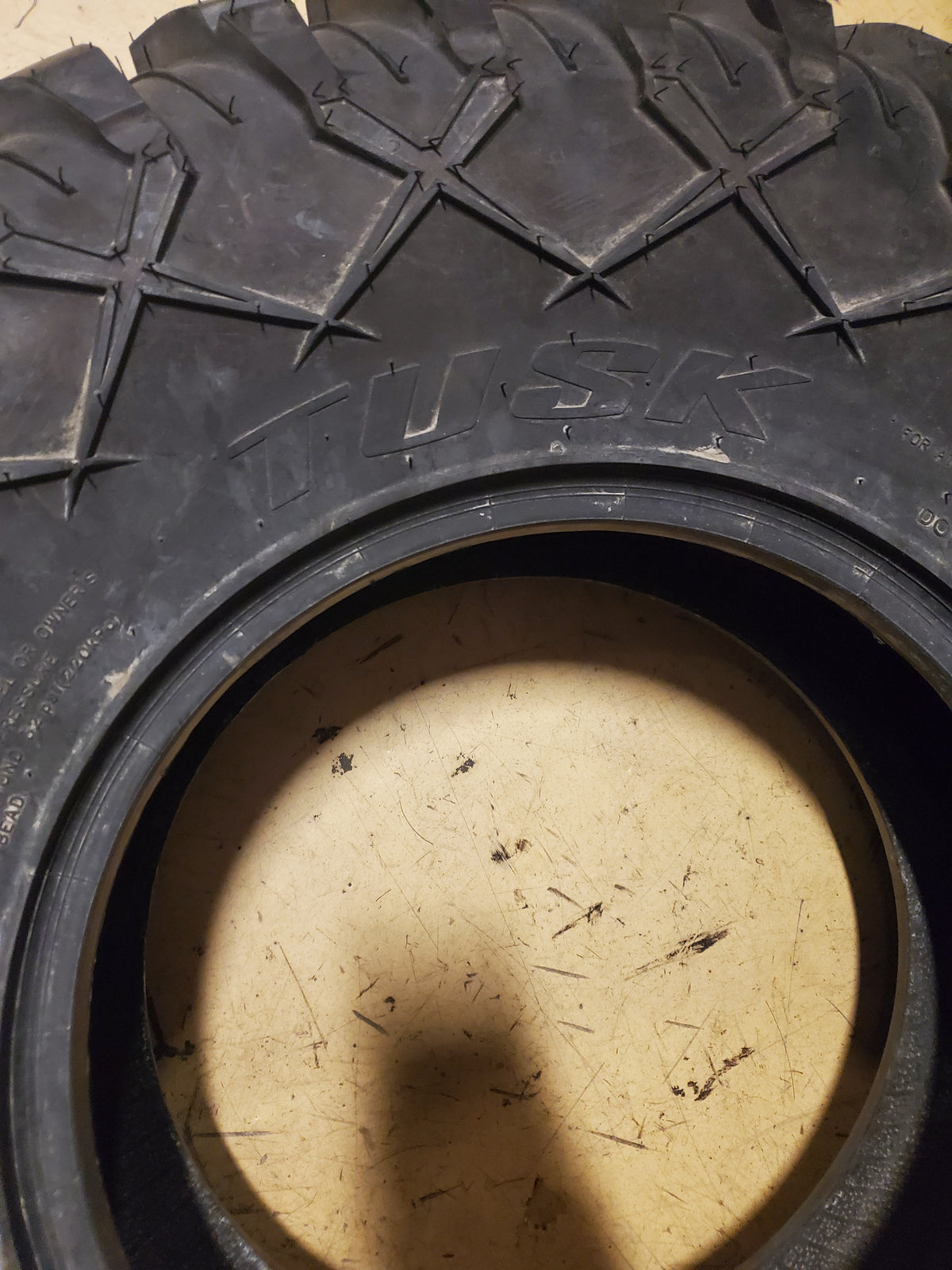 NOS TUSK TERRABITE BSW 32 10 14 80J 8PLY ATV/UTV TIRE TSKRM89300