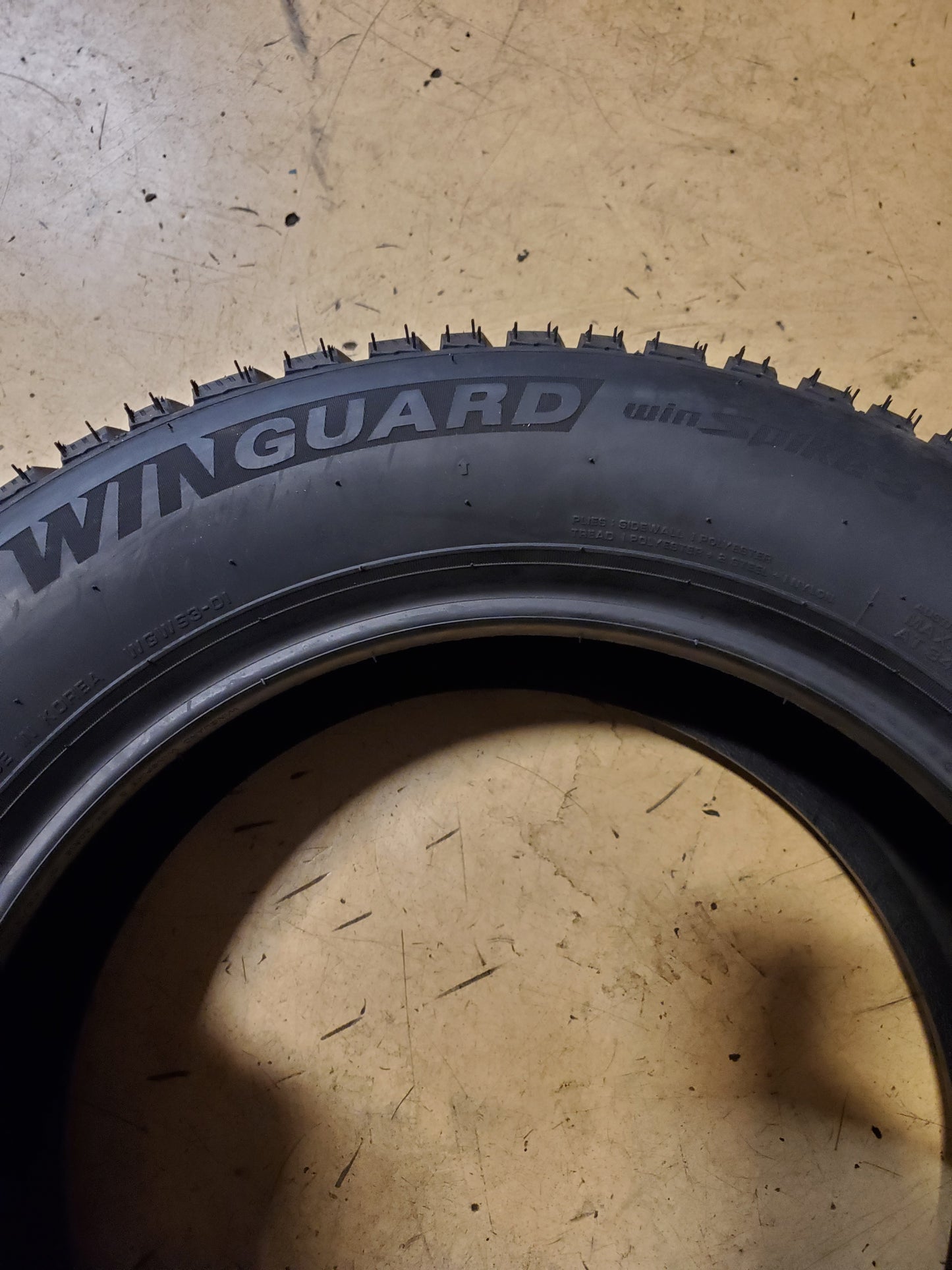 NEXEN WINGUARD WINSPIKE 3 BSW P 195 60 15 92T XL WINTER TIRE 18397NXK