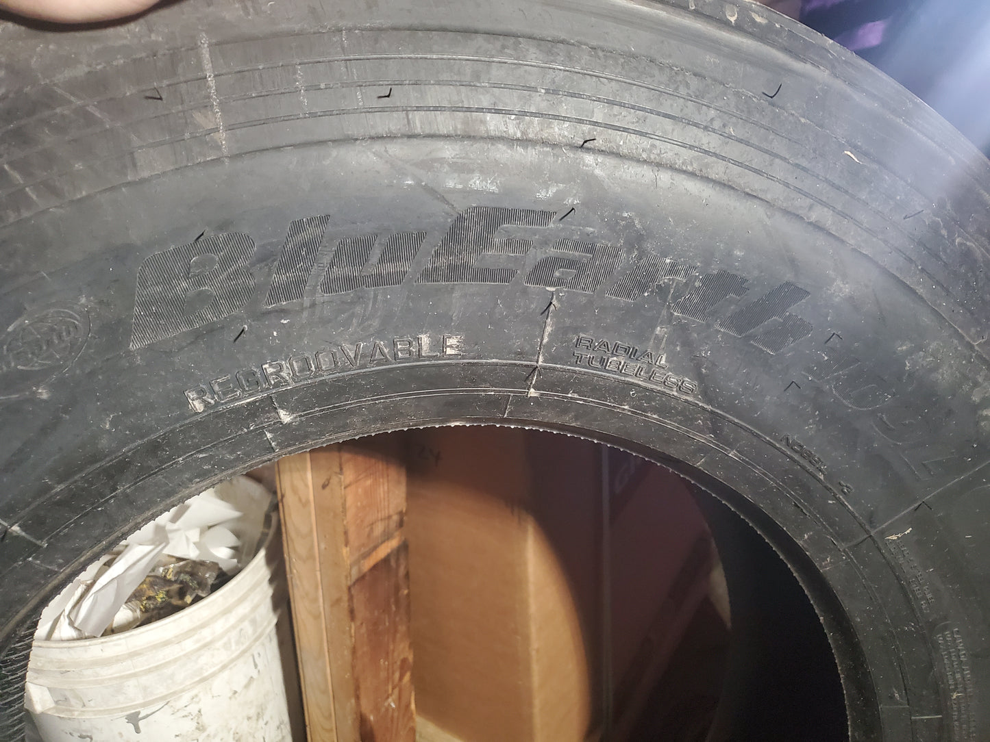 YOKOHAMA BLUEARTH 109L BSW LT 11 22.5 144/142L 14PLY TRAILER TIRE 120110902