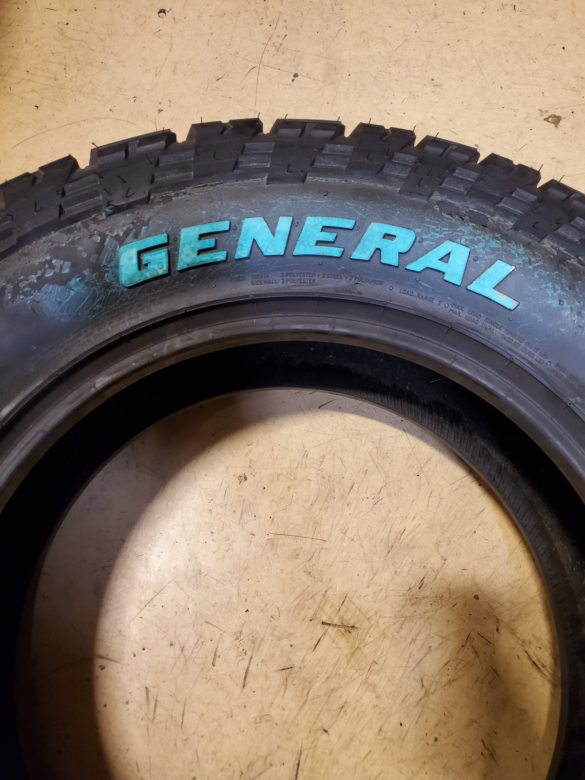 2 GENERAL GRABBER A/T X LT 275 65 18 123/120R 10PLY ALL TERRAIN TIRE 04506340000
