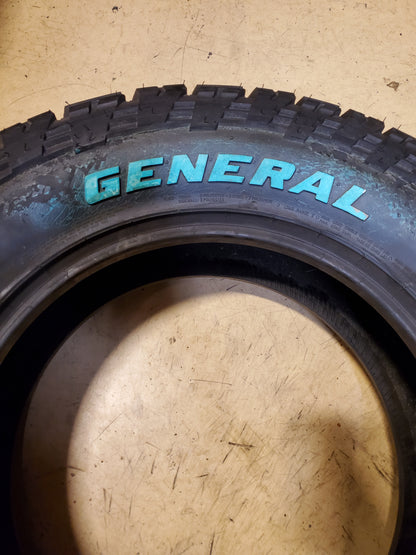 2 GENERAL GRABBER A/T X LT 275 65 18 123/120R 10PLY ALL TERRAIN TIRE 04506340000