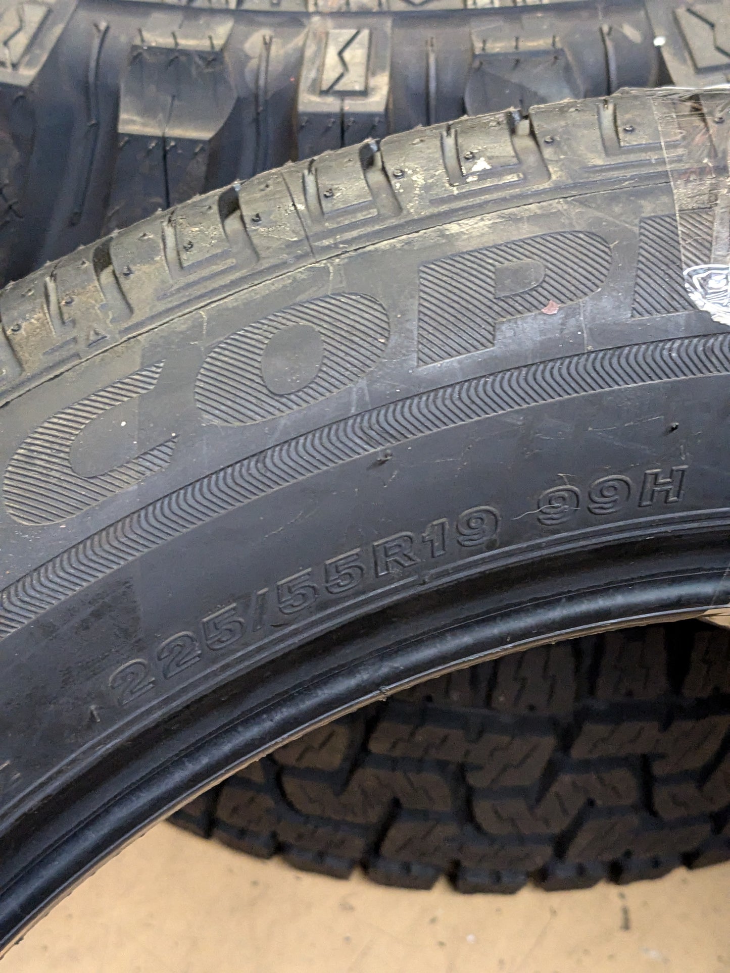 BRIDGESTONE ECOPIA HL 422 PLUS P 225 55 19 99H SL ALL SEASON TIRE 004492