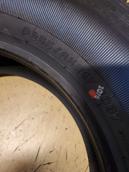 YOKOHAMA GEOLANDAR H/T G056 OWL P 255 65 17 108T HIGHWAY TIRE 110105613