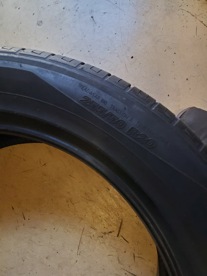 4 KUMHO CRUGEN HP27 BSW P 255 50 20 109V ALL SEASON TIRE 2346323