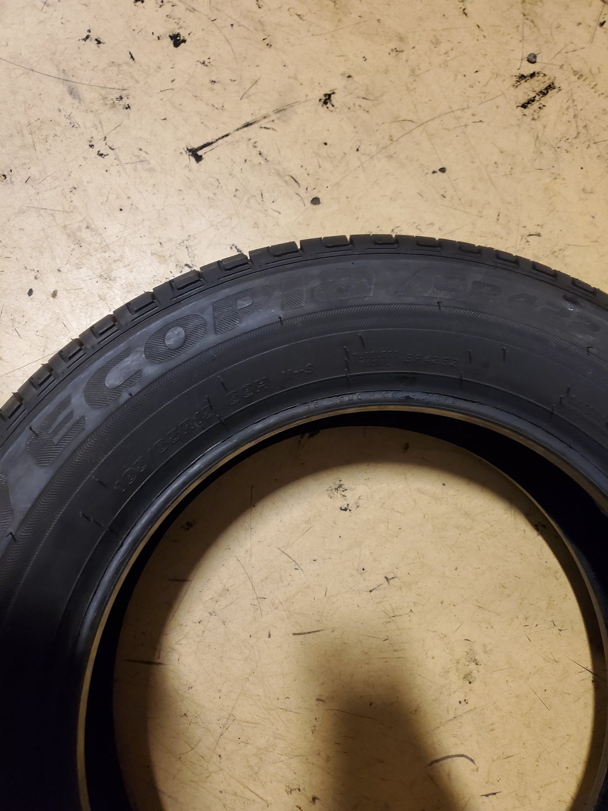 2 BRIDGESTONE ECOPIA EP422 PLUS BSW P 185 65 15 88H ALL SEASON TIRE 006138