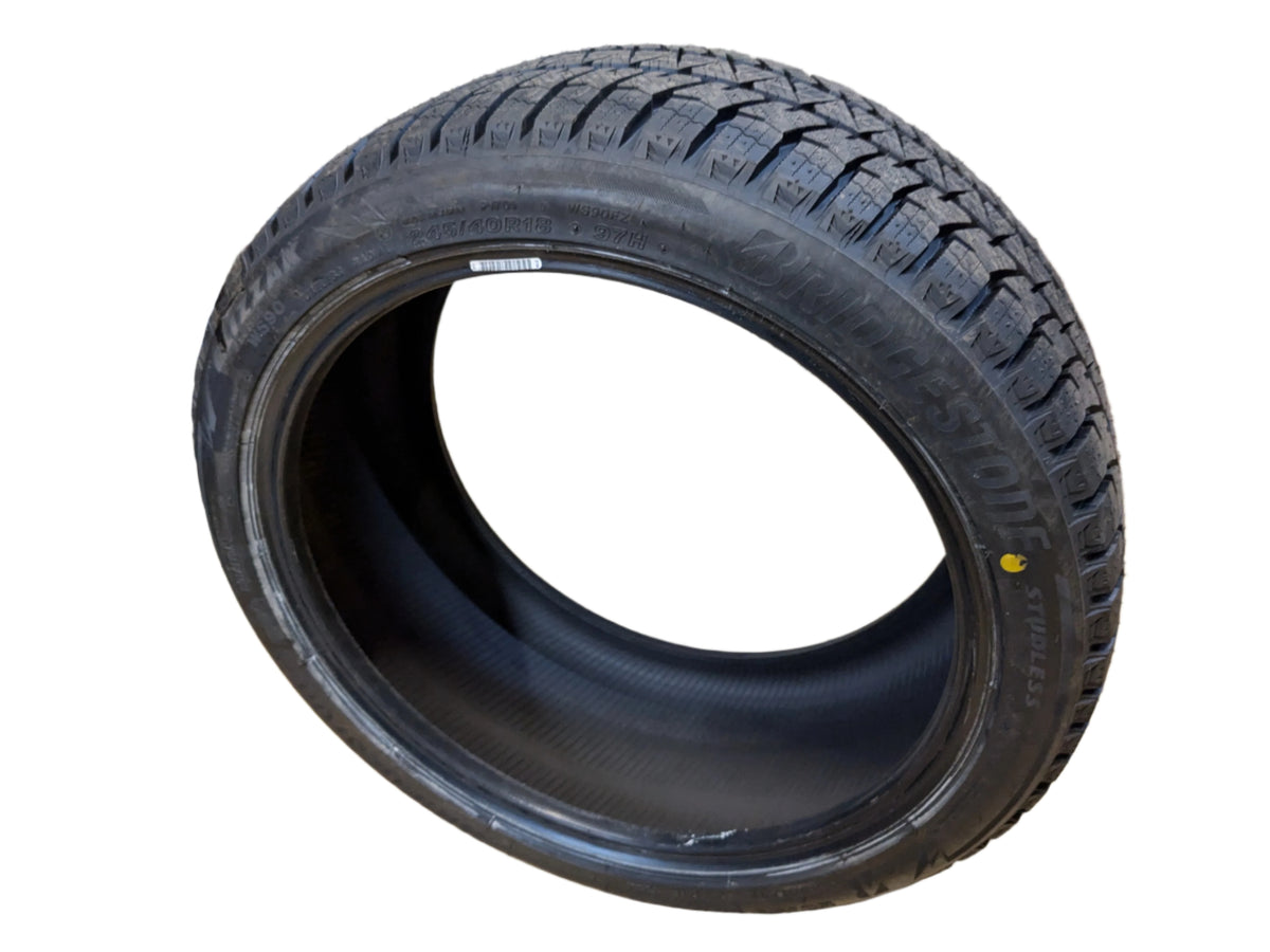 BRIDGESTONE BLIZZAK WS90 STUDLESS BSW P 245 40 18 97H XL WINTER TIRE 001151