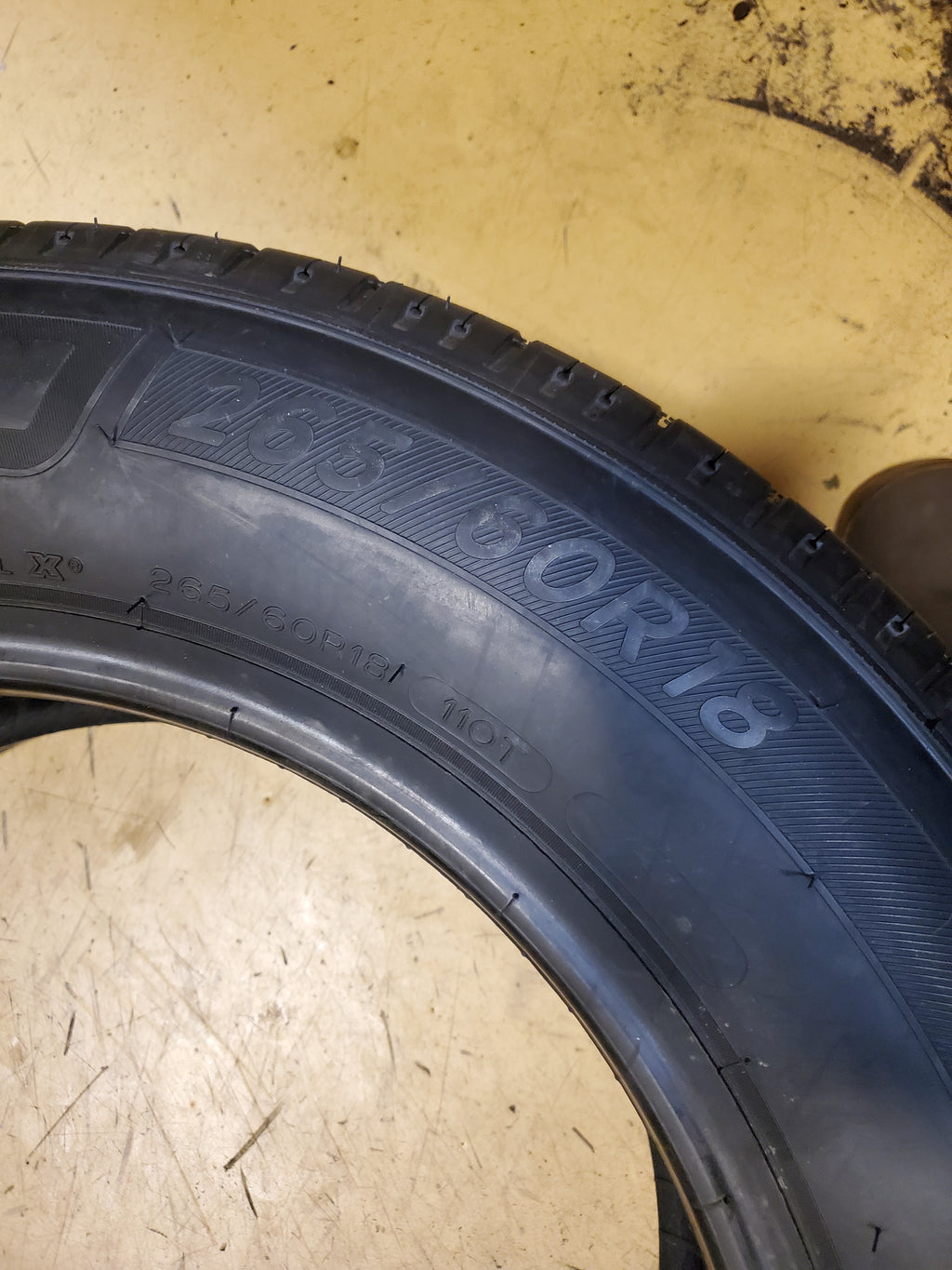 MICHELIN PREMIER LTX BSW P 265 60 18 110T ALL SEASON TIRE 93425