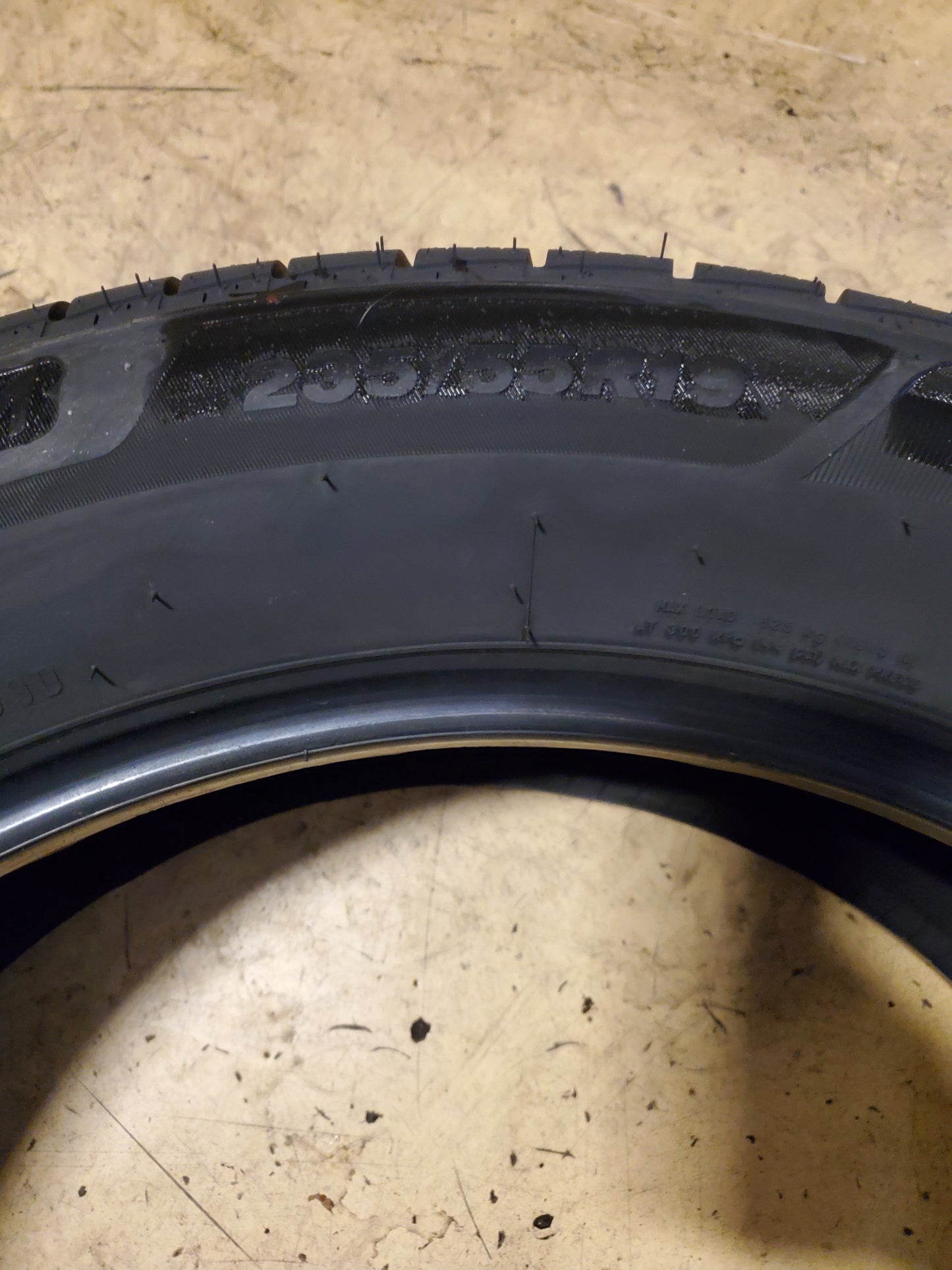 2 BRIDGESTONE WEATHERPEAK BSW P 235 55 19 101H ALL WEATHER TIRE 009650