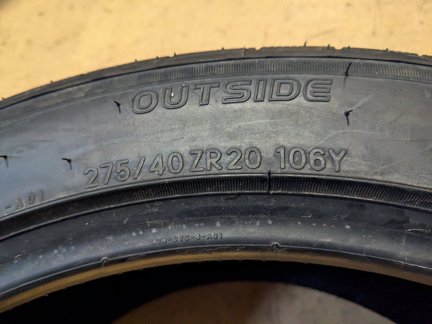 4 NITTO MOTIVO BSW P 275 40 20 106Y UHP TIRE 210470