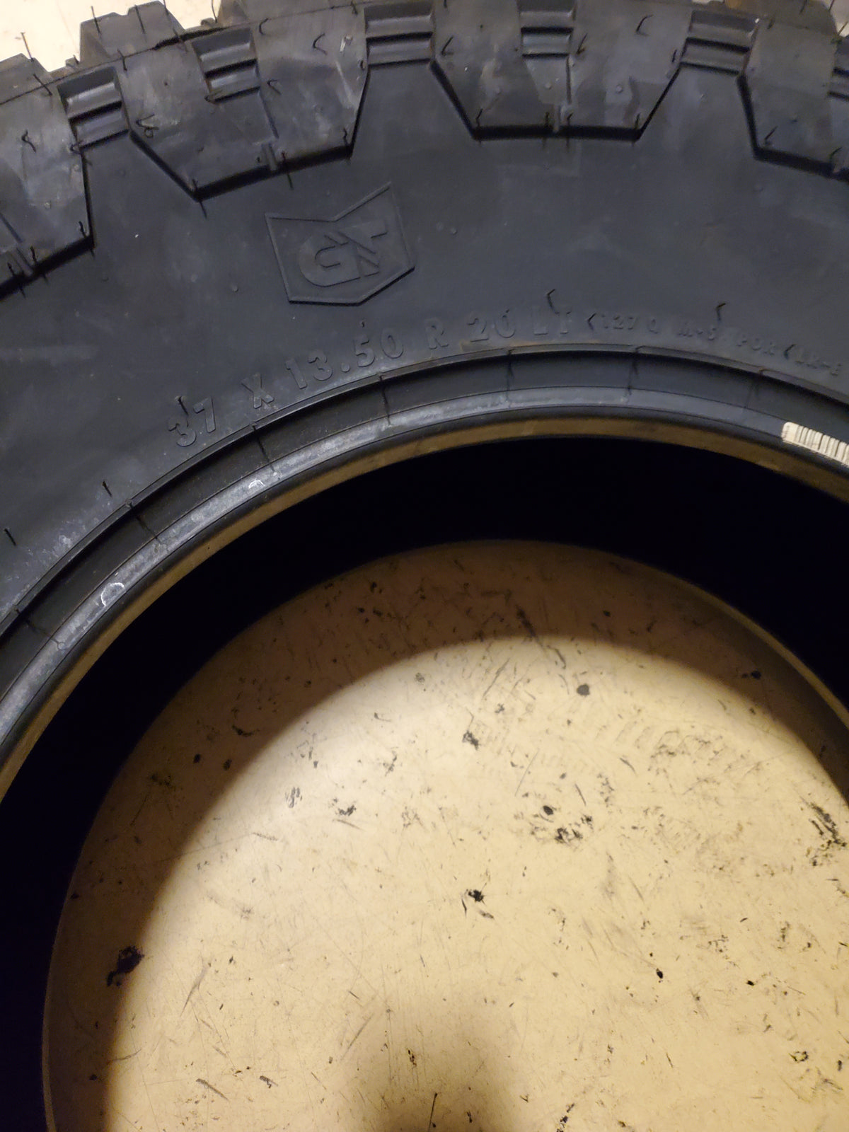 GENERAL GRABBER X3 BSW LT 37 13.5 20 127/120Q 10PLY MUD TIRE 04506090000