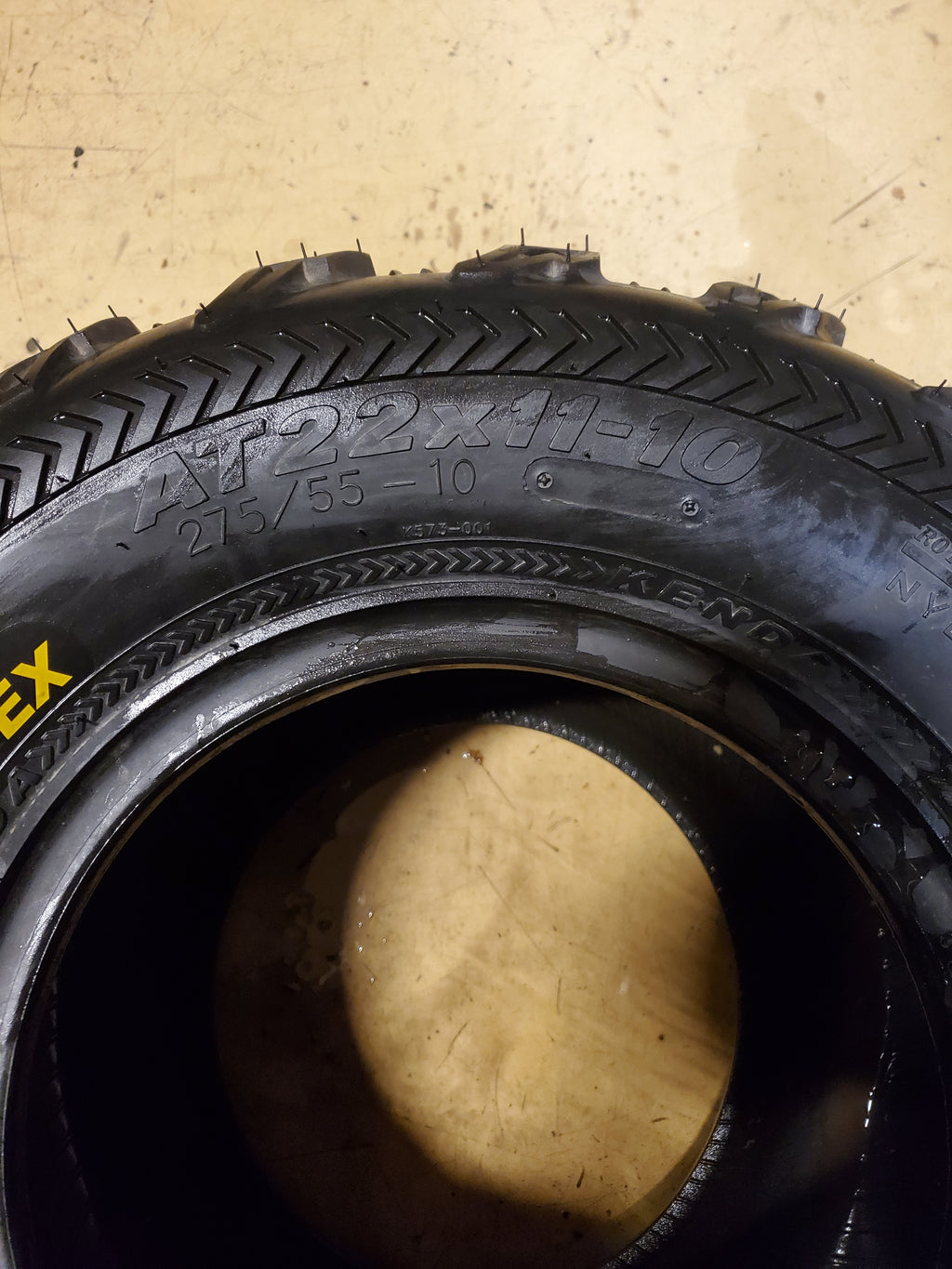 NOS KENDA BEAR CLAW EX BSW AT 22 11 10 6PLY ATV/UTV TIRE 235J2016