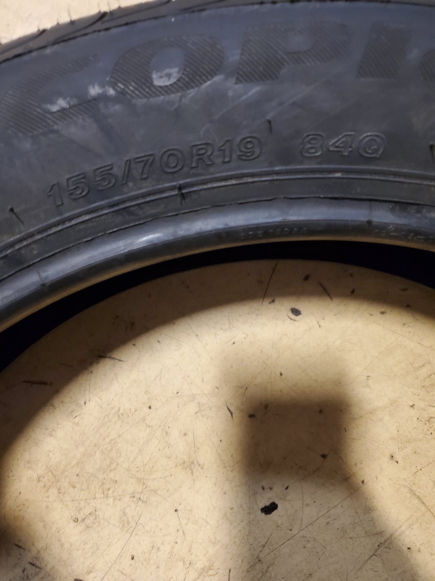 BRIDGESTONE ECOPIA EP600 BSW P 155 70 19 84Q ALL SEASON TIRE 001475