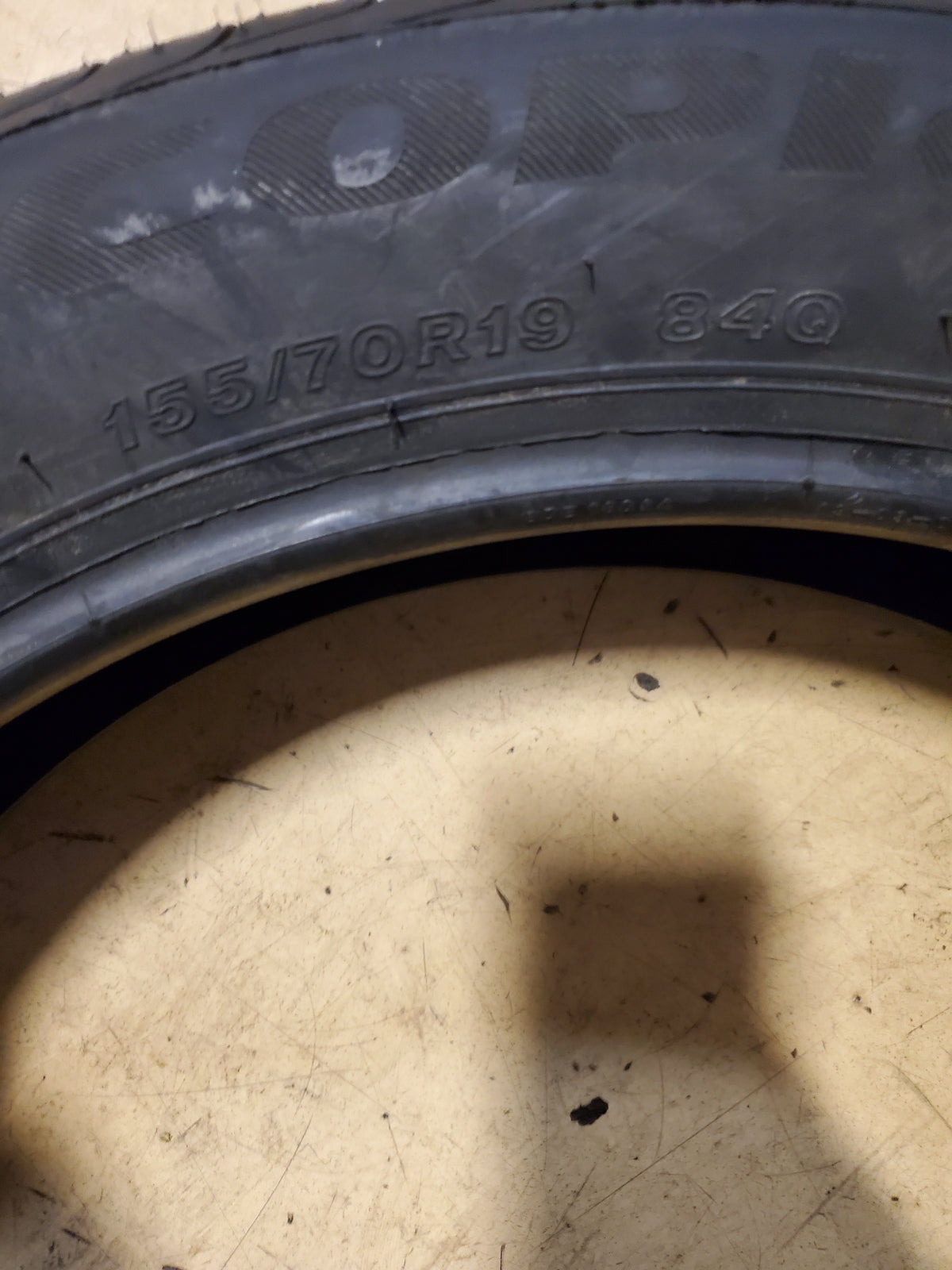 BRIDGESTONE ECOPIA EP600 BSW P 155 70 19 84Q ALL SEASON TIRE 001475