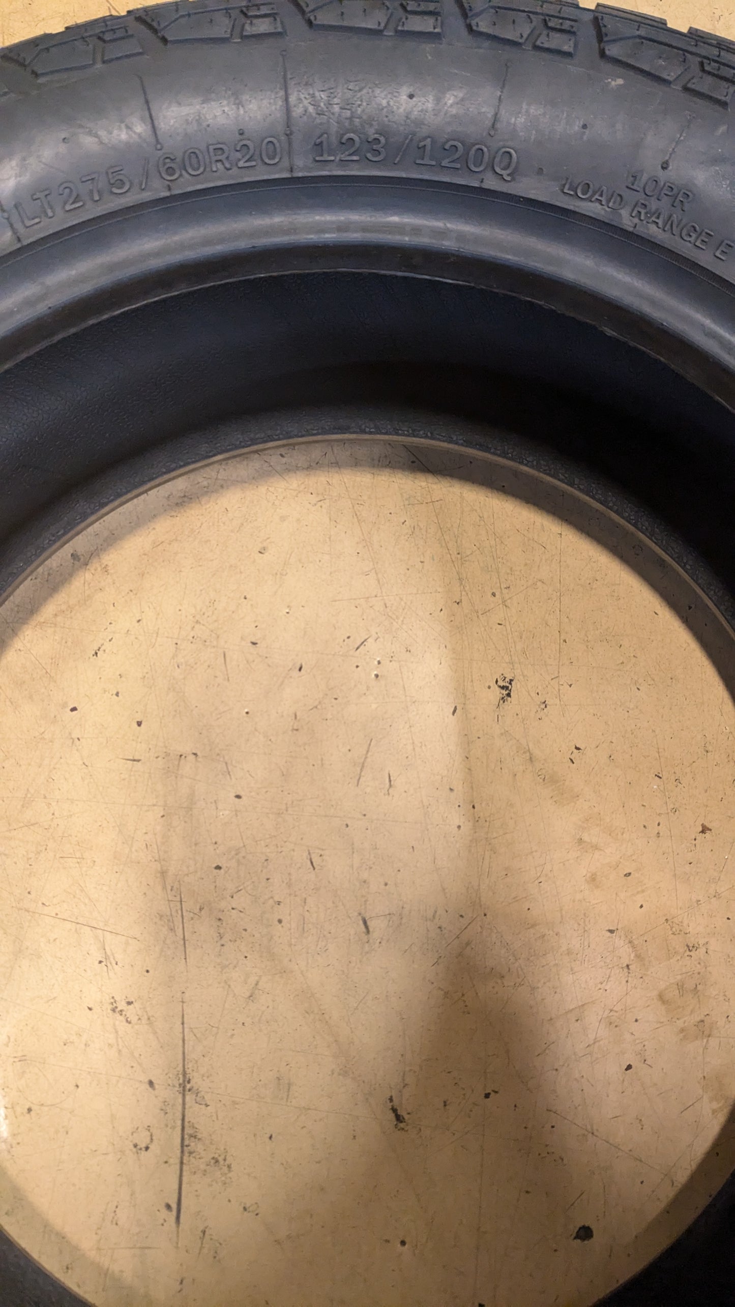 EVOLUXX ROTATOR A/T OWL LT 275 60 20 123/120Q 10PLY ALL TERRAIN TIRE 221022701