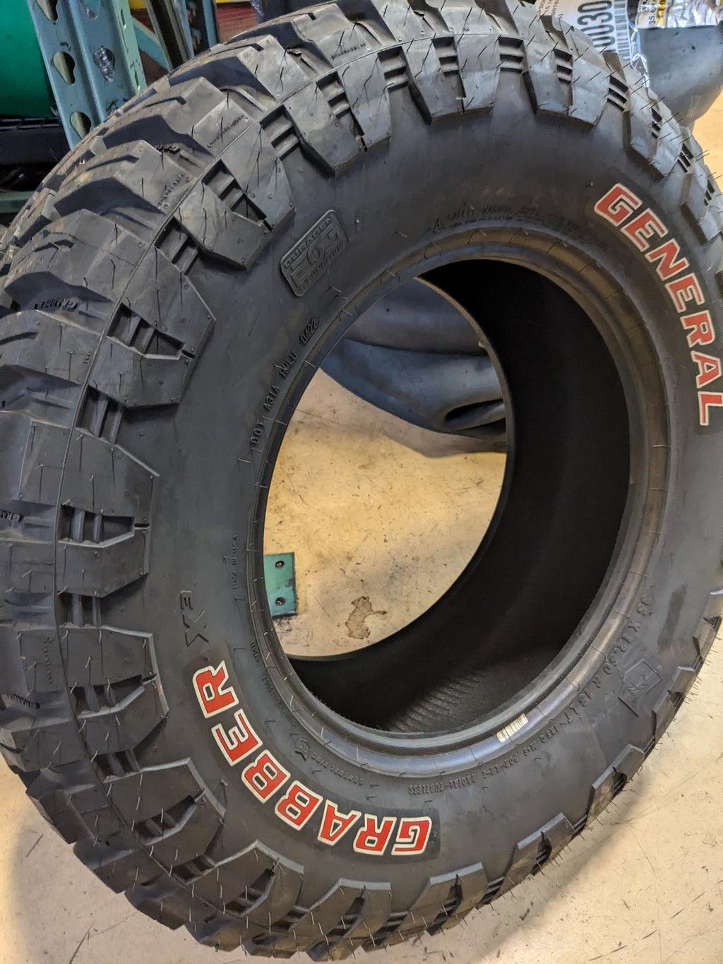 GENERAL GRABBER X3 SRL LT 35 12.5 18 123Q 10PLY WINTER/SNOW TIRE 4505950000