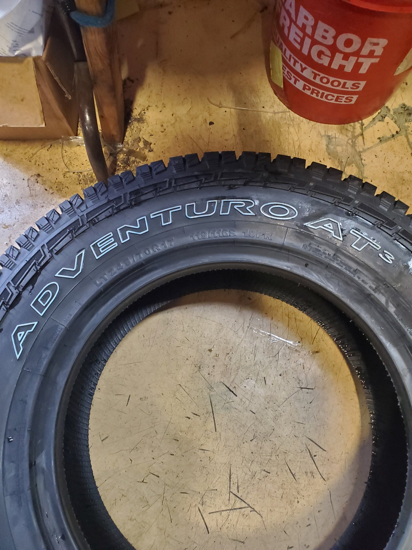 GT RADIAL ADVENTURO AT3 OWL LT 245 70 17 119/116S 10PLY ALL TERRAIN TIRE AS103