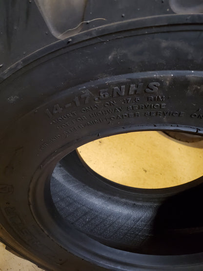 CARLSTAR GROUND FORCE 400 R4 BSW 14 17.5 14PLY OVERSIZED TIRE 6X17743