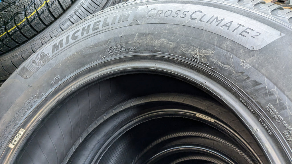 2 MICHELIN CROSSCLIMATE 2 BSW P 255 65 18 111H ALL SEASON TIRE 90299