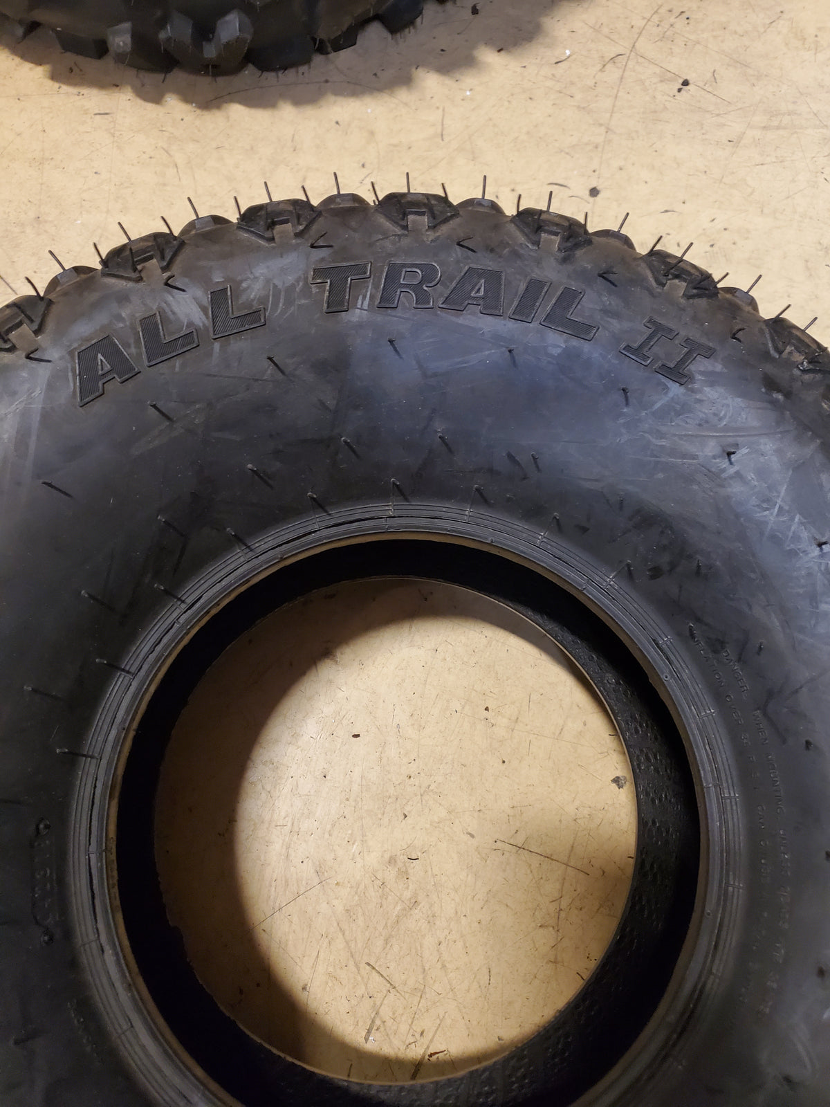 NOS CARLISLE ALL TRAIL II BSW 24 9.5 10 4PLY ATV/UTV TIRE 55A3P2