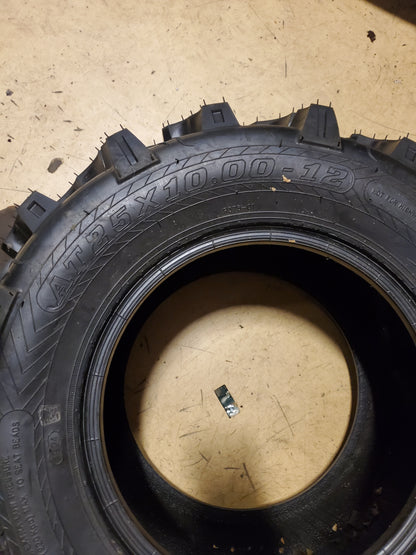WANDA P375 BSW AT 25 10 12 6PLY ATV/UTV TIRE P375WD3