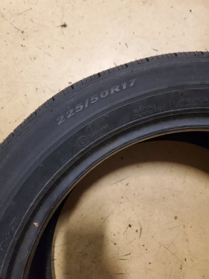 2 NEXEN N5000 PLUS BSW P 225 50 17 94H ALL SEASON TIRE 15571NXK