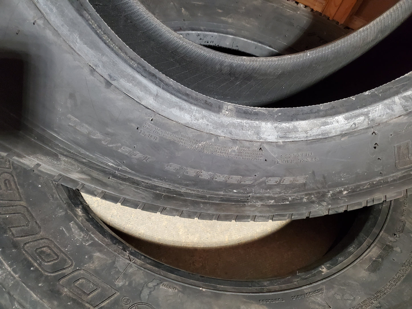 FALKEN BI830 BSW LT 295 75 22.5 145/143L 16PLY COMMERCIAL TIRE 62839936