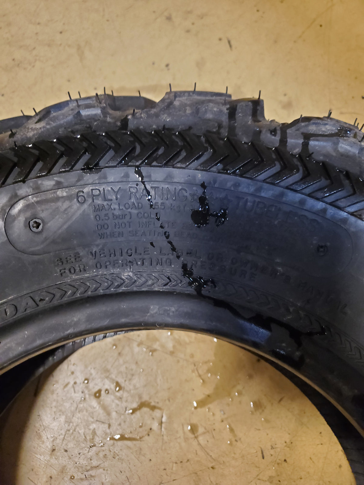 KENDA BEAR CLAW EX BSW P AT 25 8 12 6PLY ATV/UTV TIRE 25262049