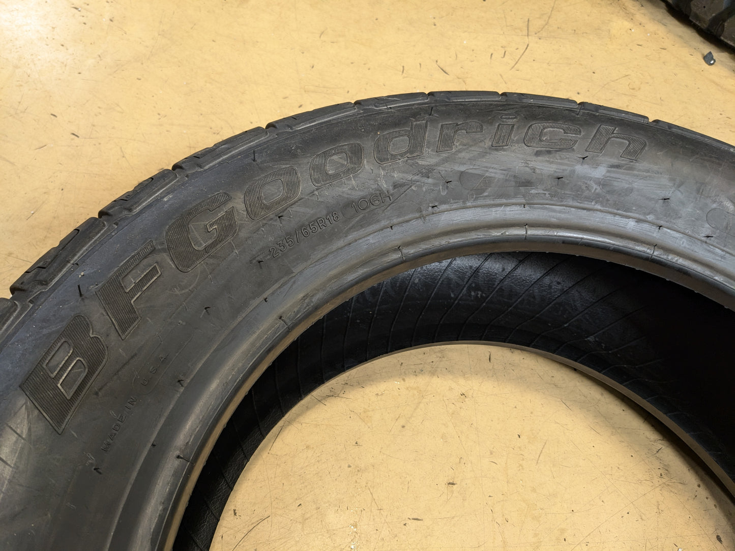 BFGOODRICH ADVANTAGE T/A SPORT LT BSW P 235 65 18 106H SUMMER TIRE 50157