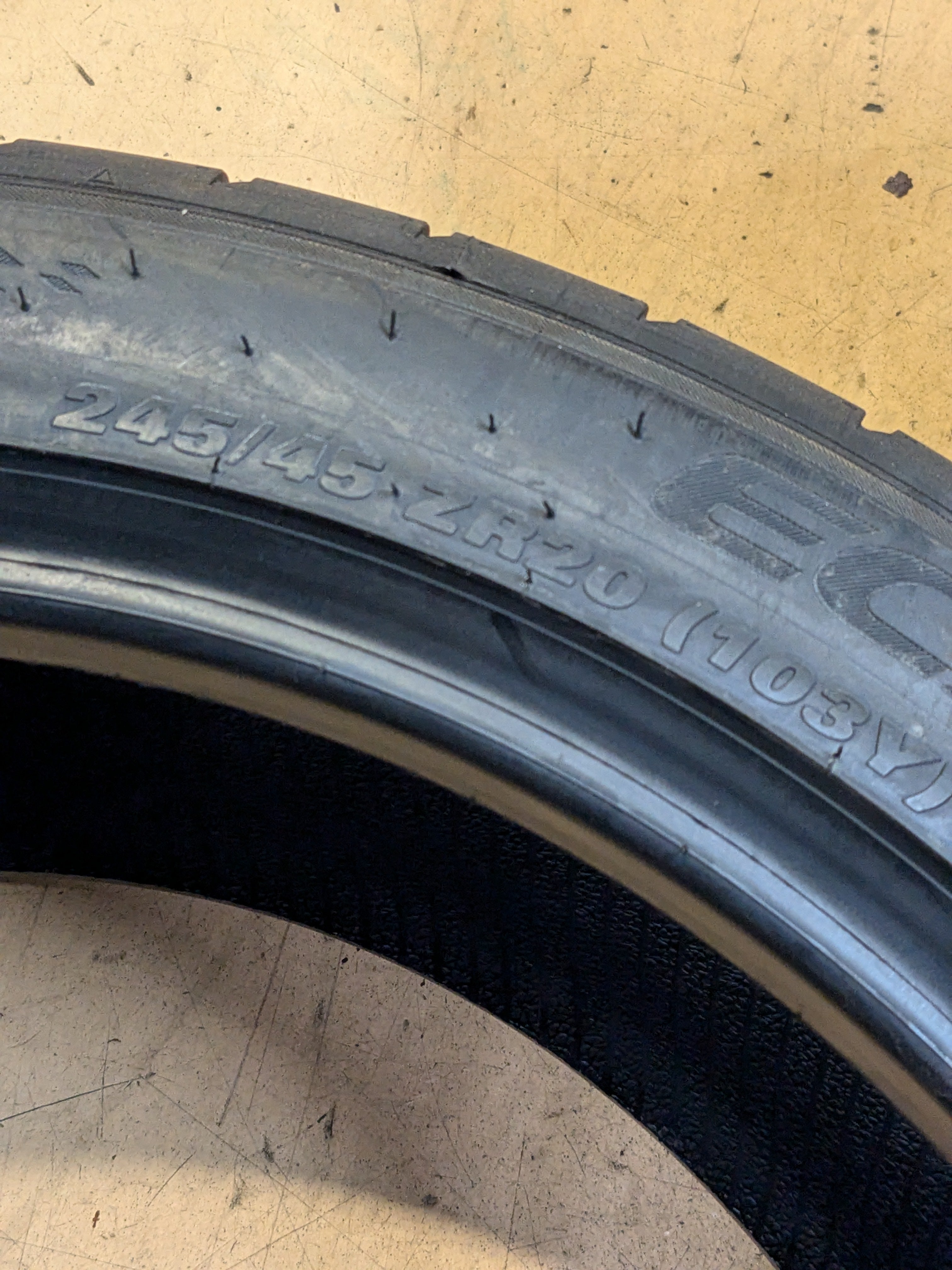 (KSL ONLY) 4 KUMHO ECSTA PS91 P 245 45 20 103Y XL SUMMER TIRES 2175463