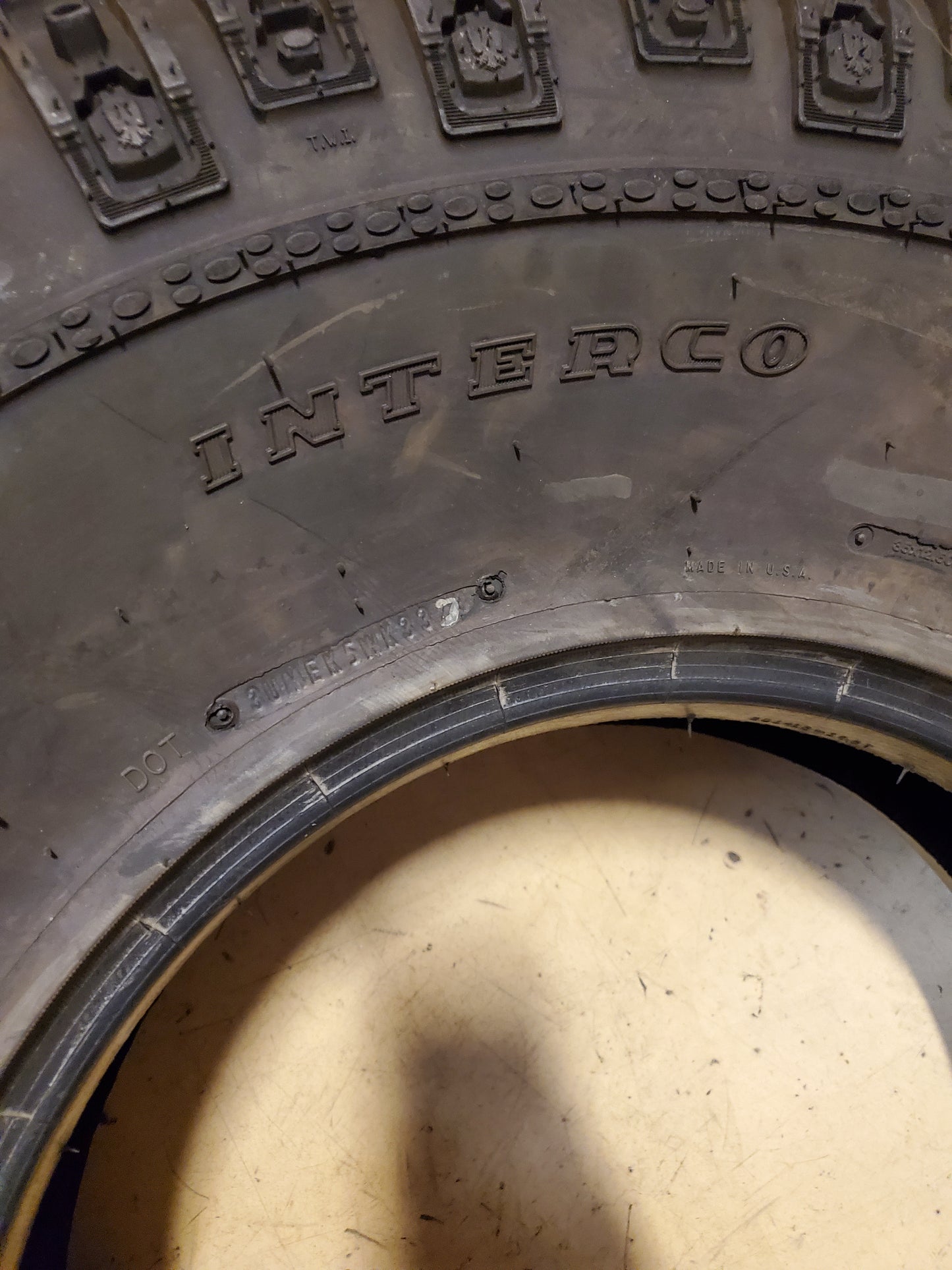 INTERCO VORTRAC BSW LT 35 12.5 16.5 ALL TERRAIN TIRE VOR33R