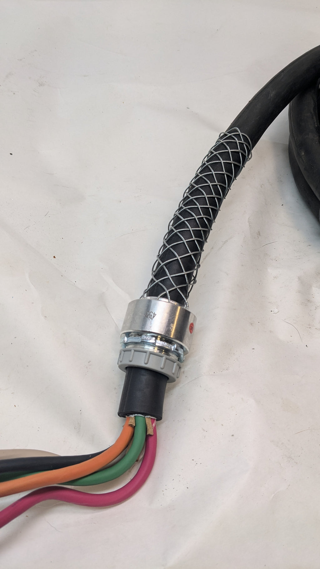 WALTHER FEMALE CONNECTION CABLE 16FT TYPE 369519 60A-7H 30Y277/480AVAC