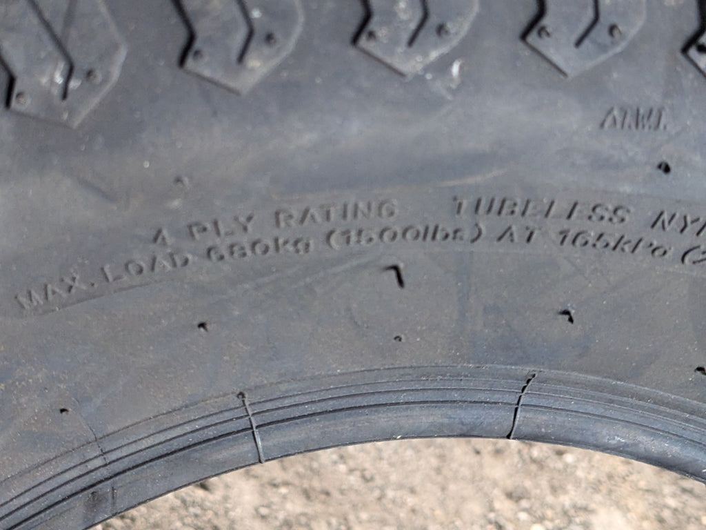 HI RUN SU05 BSW 24 9.5 12 4PLY LAWN TIRE 129305799