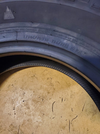 TOYO CELSIUS CARGO BSW LT 265 70 18 124S 10PLY ALL WEATHER TIRE 238540