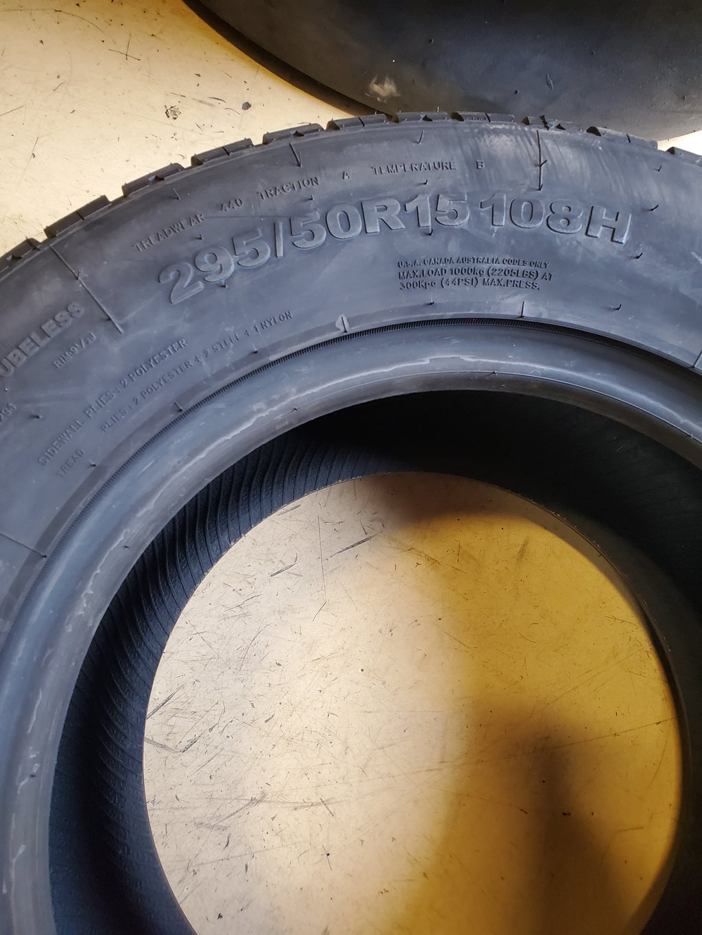 GRIPMAX MAXGRIP CLASSIC RWL P 295 50 15 108H ALL SEASON TIRE 810149131844