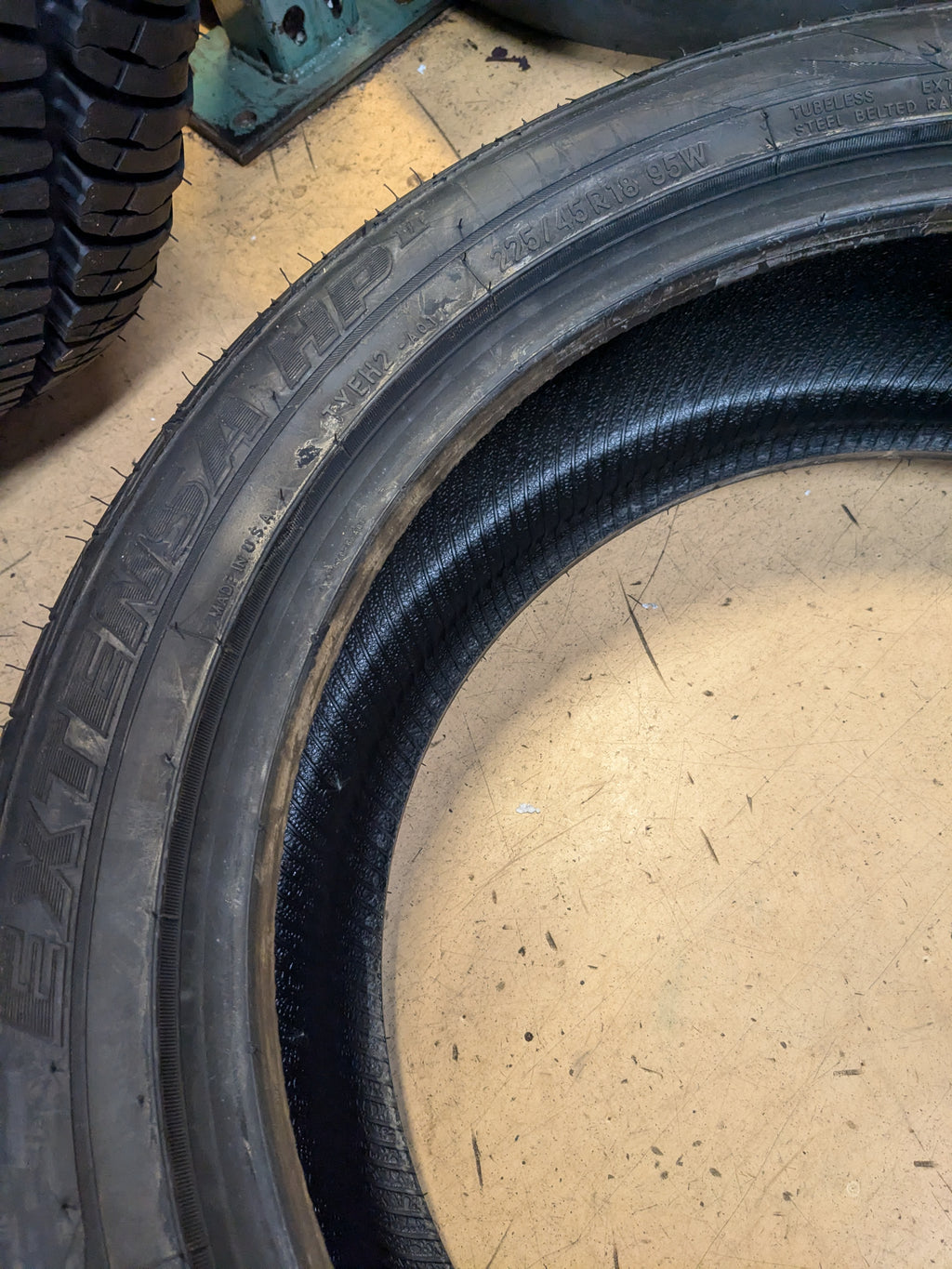 2 TOYO EXTENSA HP II BSW P 225 45 18 95W XL ALL SEASON TIRE 196020