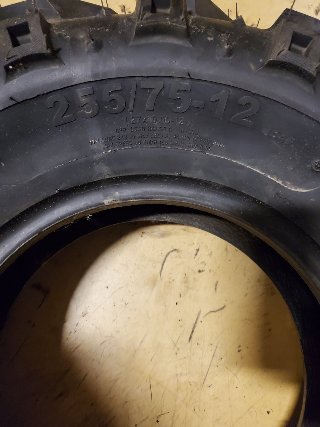 NOS DEESTONE MUD CRUSHER D936 BSW 27 10 12 54F 6PLY ATV/UTV TIRE DS8100