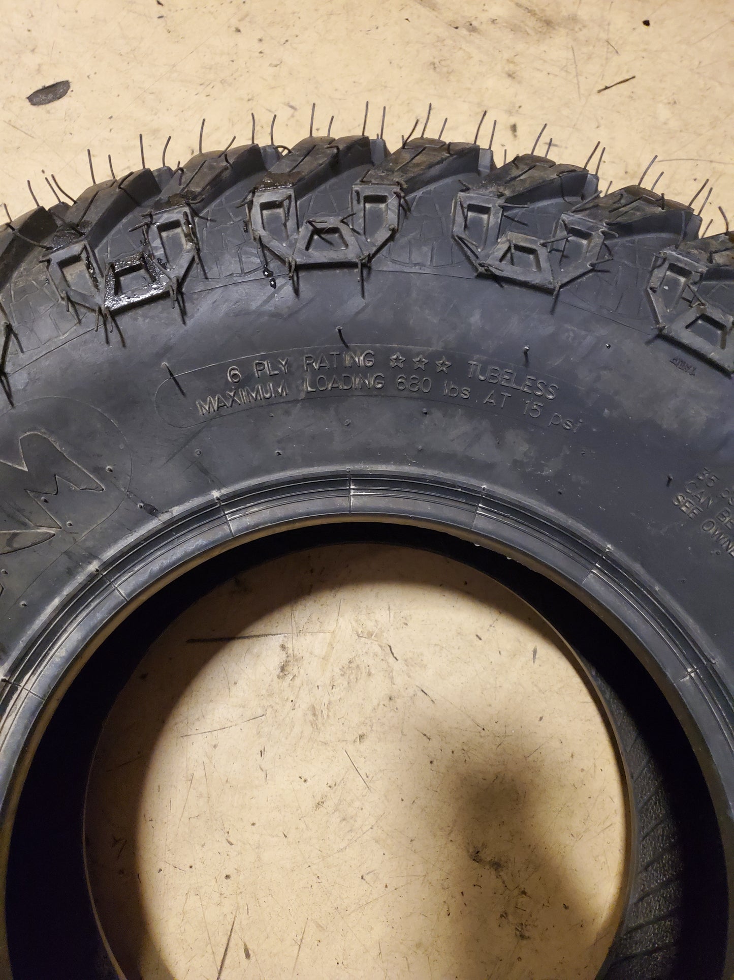 NOS RAGE STORM BSW 27 9 12 67J 6PLY ATV/UTV TIRE DTC3020279126R