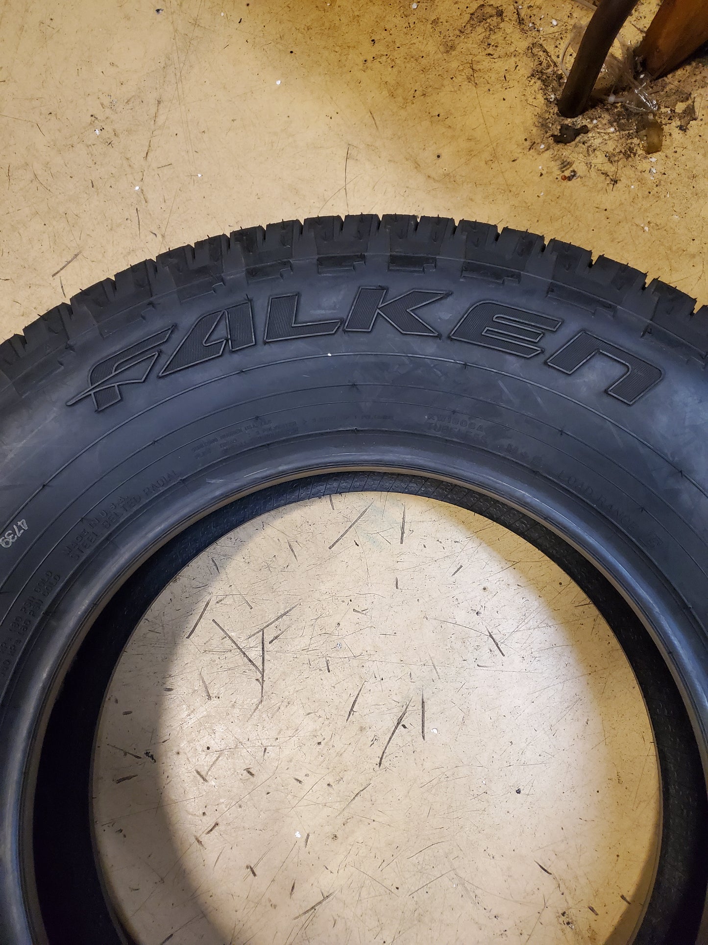 NOS FALKEN WILDPEAK H/T02 BSW LT 245 75 17 121/118S 10PLY ALL SEASON TIRE 28820711