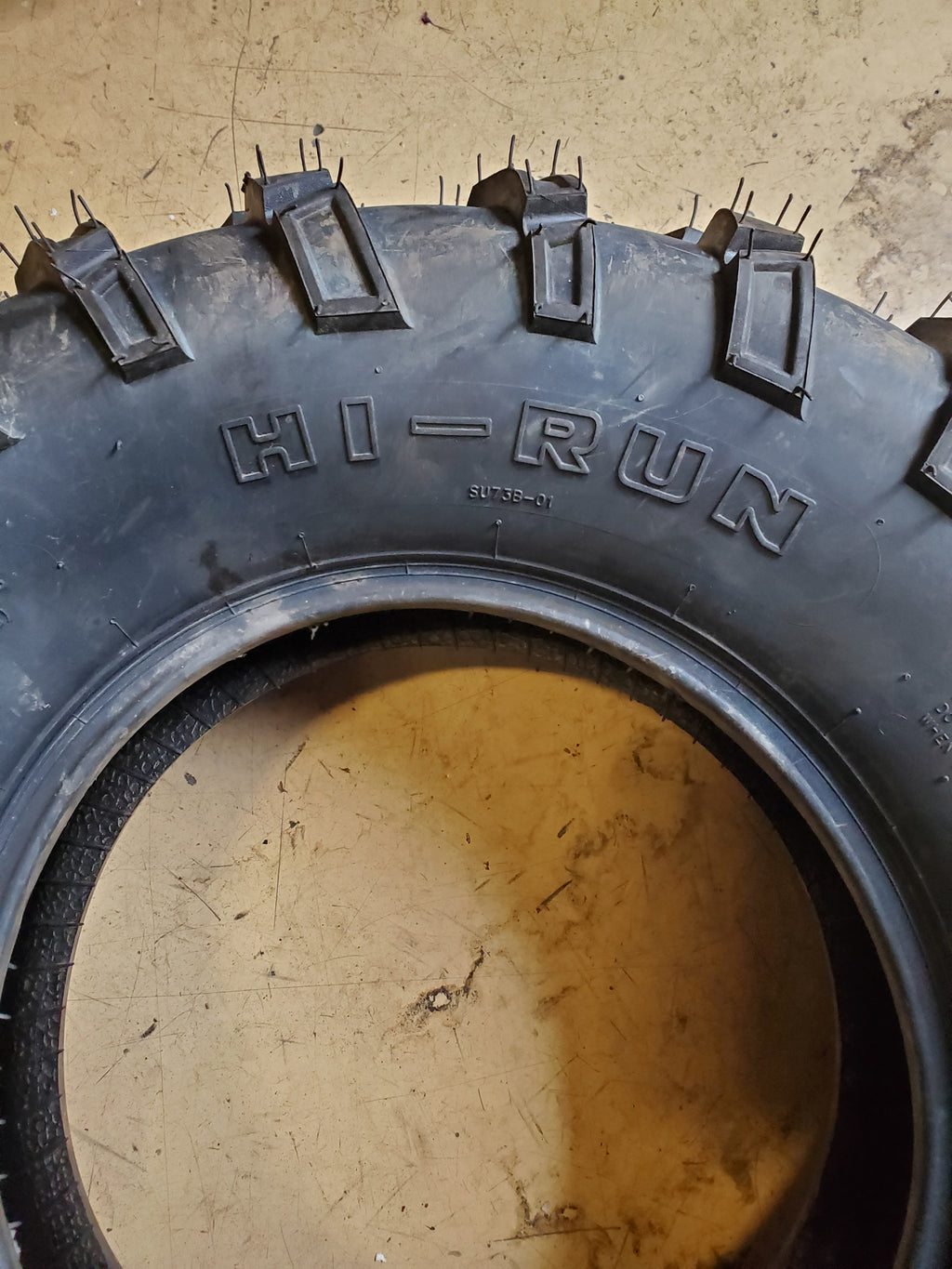NOS HI-RUN P373 BSW AT 25 10 12 6PLY ATV/UTV TIRE WD1240