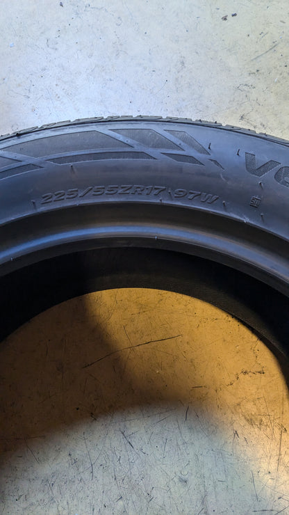 HANKOOK VENTUS S1 NOBLE2 BSW P 225 55 17 97W ALL WEATHER TIRE 1014507