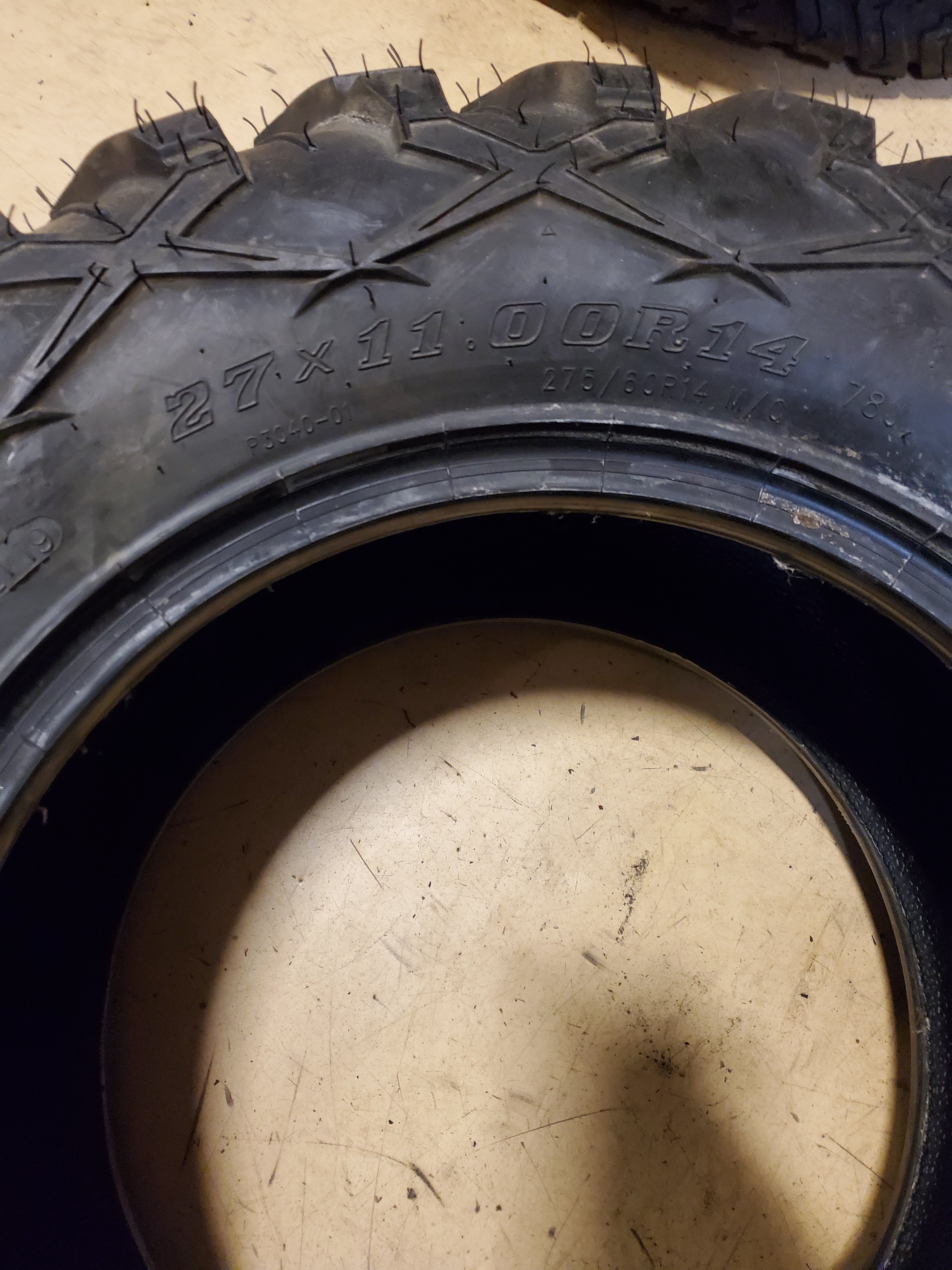 NOS TUSK TERRABITE BSW 27 11 14 78J 8PLY ATV/UTV TIRE 763331813182