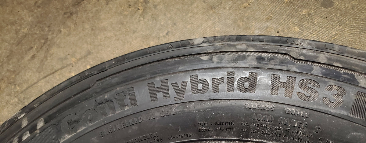 CONTINENTAL CONTIHYBRID HS3 LT 225 70 19.5 128/126N 14PLY STEER TIRE 05125850000