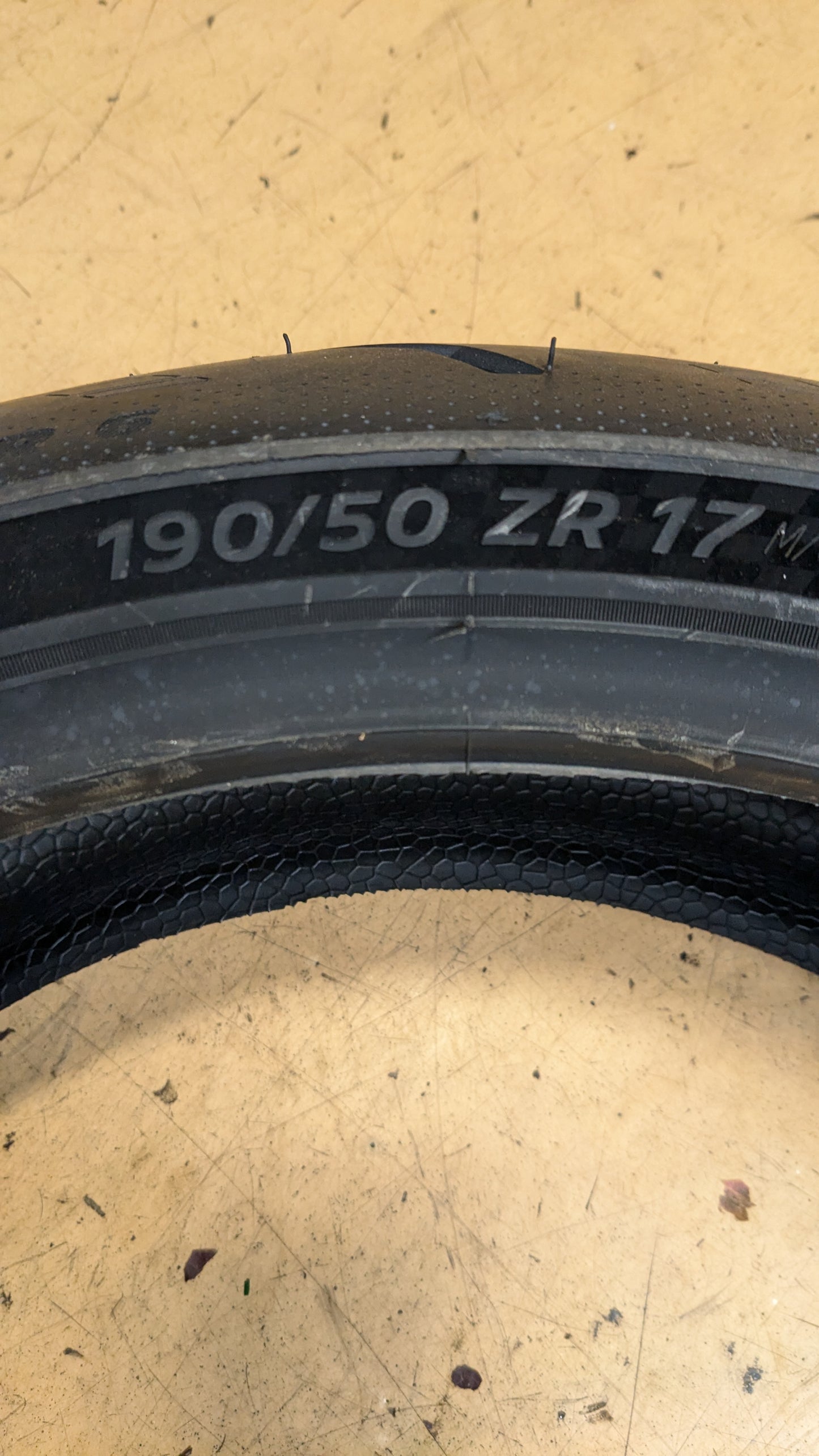 MICHELIN POWER 6 BSW P 190 50 17 73W REAR MOTORCYCLE TIRE 59965