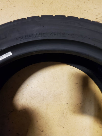 HANKOOK VENTUS V12 EVO2 K120 BSW P 245 40 18 97Y XL UHP TIRE 1015418