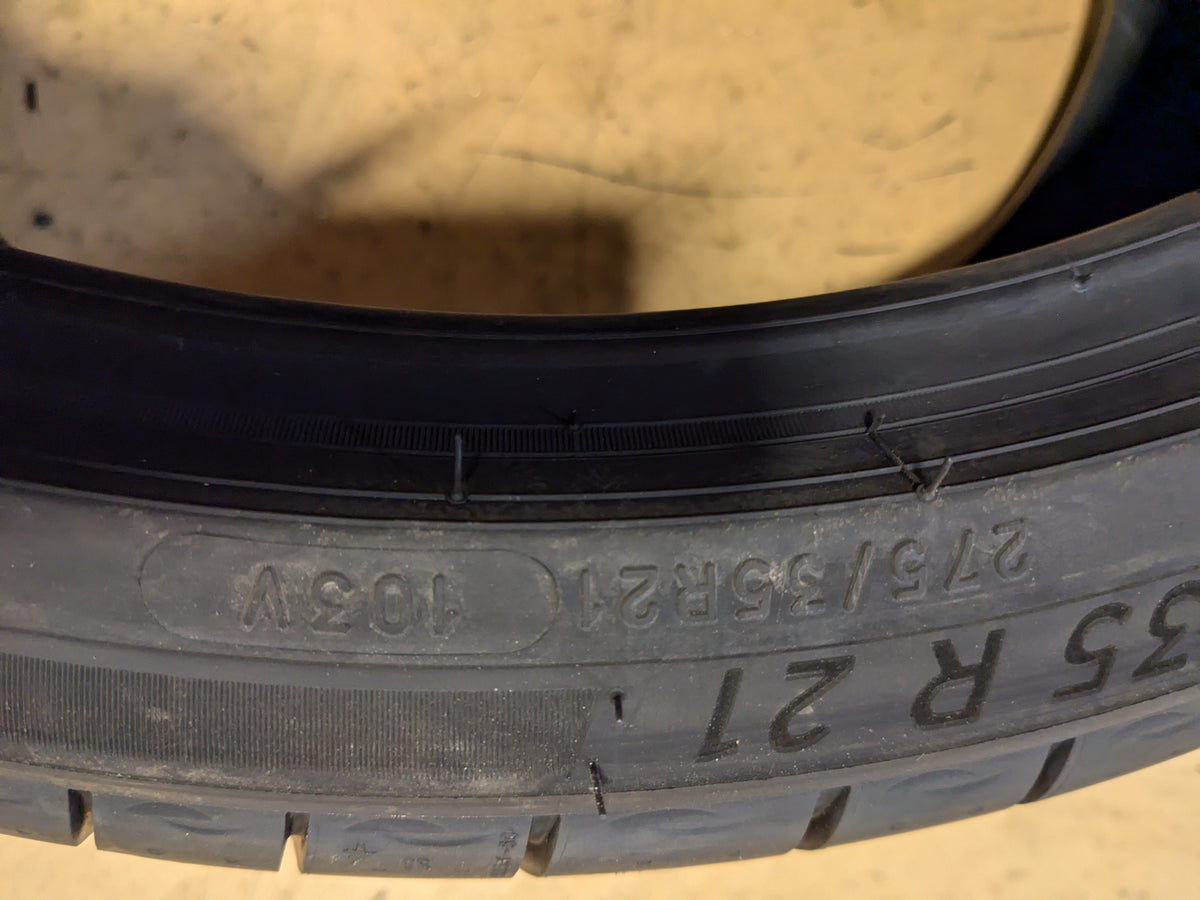 MICHELIN PRIMACY TOUR A/S BSW P 275 35 21 103V ALL SEASON TIRE 23675