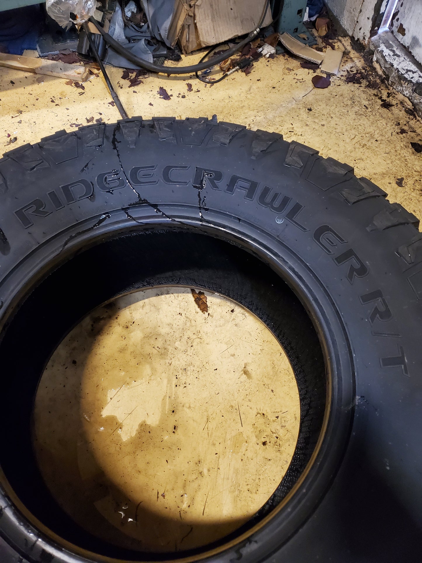 BLACKHAWK RIDGECRAWLER R/T BSW LT 35 12.5 17 125Q 10PLY RUGGED TIRE 1600467K