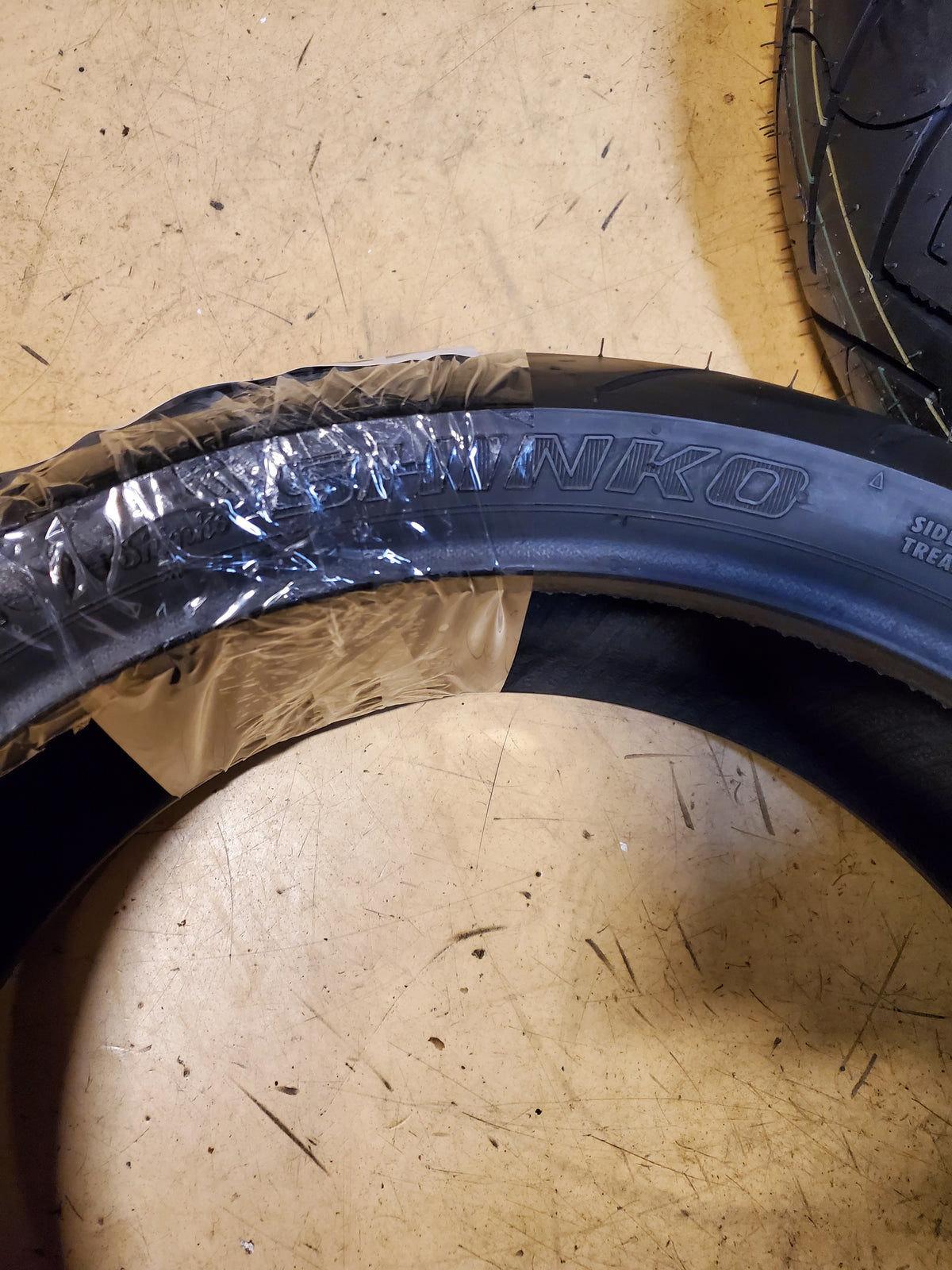 SHINKO ADVANCE 005 BSW 190 50 17 73W REAR MOTORCYCLE TIRE 874017